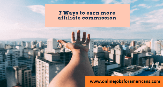 how to make affiliate commissions