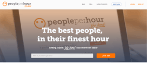 best freelance sites - people per hour