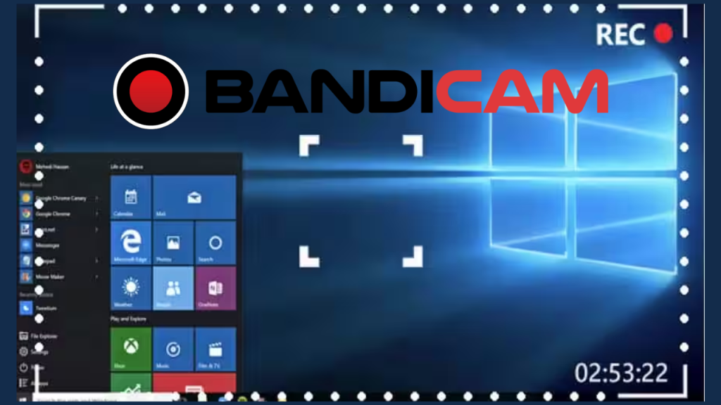 How to record desktop screen with Bandicam