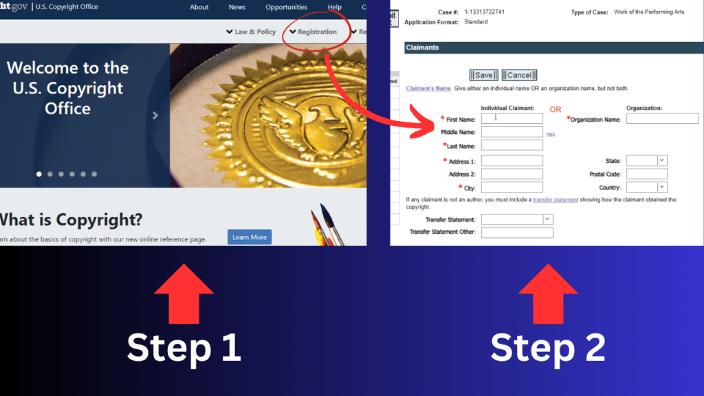 how to copyright a screenplay at the US copyright office Register a screenplay